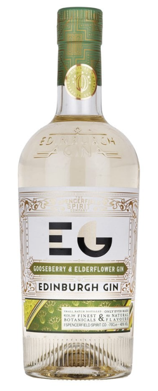 Edinburgh Gooseberry and Elderflower Gin