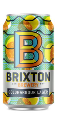 Brixton Coldharbour Lager 330ml Can