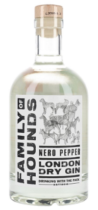 Family of Hounds Nero Pepper Gin 70cl