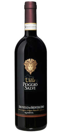 Villa Poggio Salvi Brunello di Montalcino Riserva