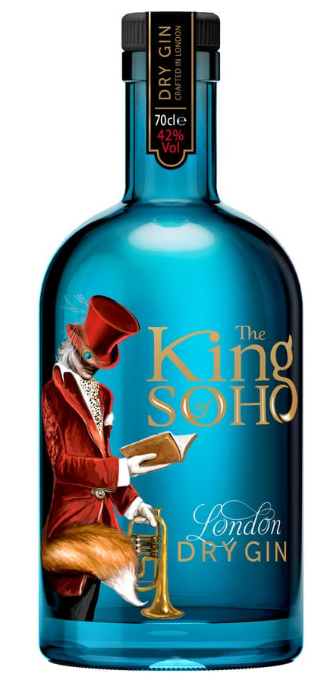 King of Soho London Dry Gin 70cl
