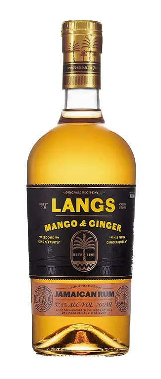 Langs Mango & Ginger Rum 70cl